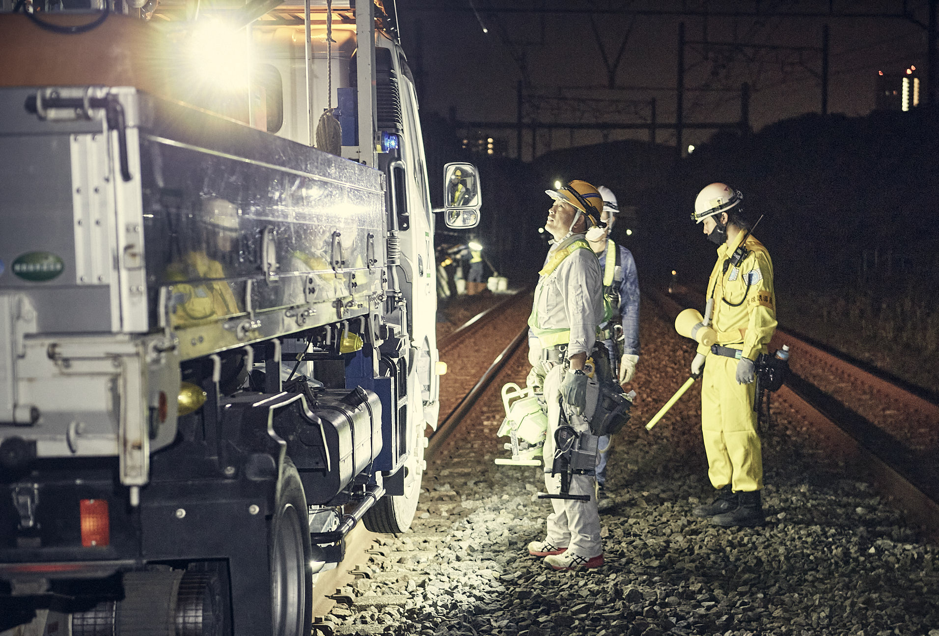 鉄道工事は時間との勝負